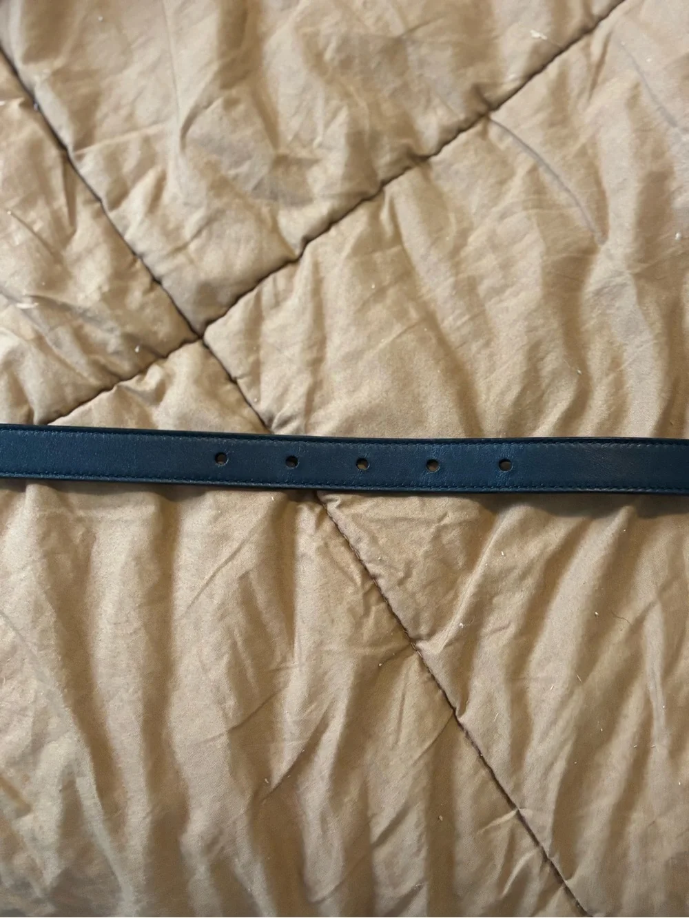 Gucci Black Leather Belt with Gold GG Buckle
